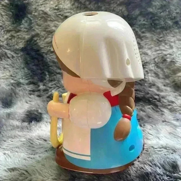 Vintage Citizen Alarm  Clock Child with Swiss Horn Very Loud Alarm 6 1/2" tall - Picture 13 of 17